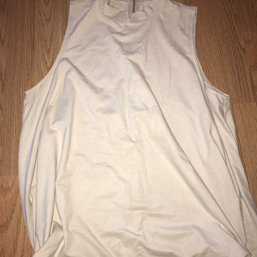 White Flowy Super Soft Dressy Tank