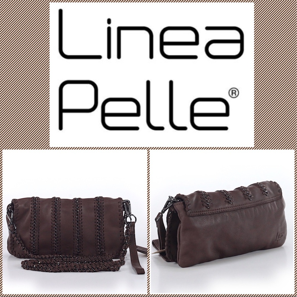 Linea Pelle clutch/shoulder bag