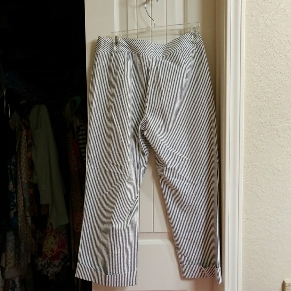 Liz Claiborne seersucker pants - Picture 4 of 4