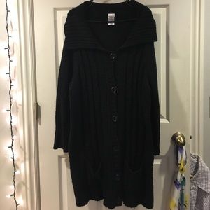 Long Knit Cardigan