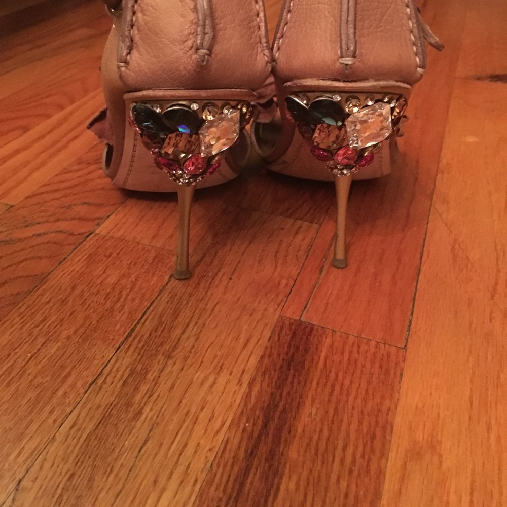 🌟Reduced price! Miu Miu jeweled heels - Picture 8 of 8