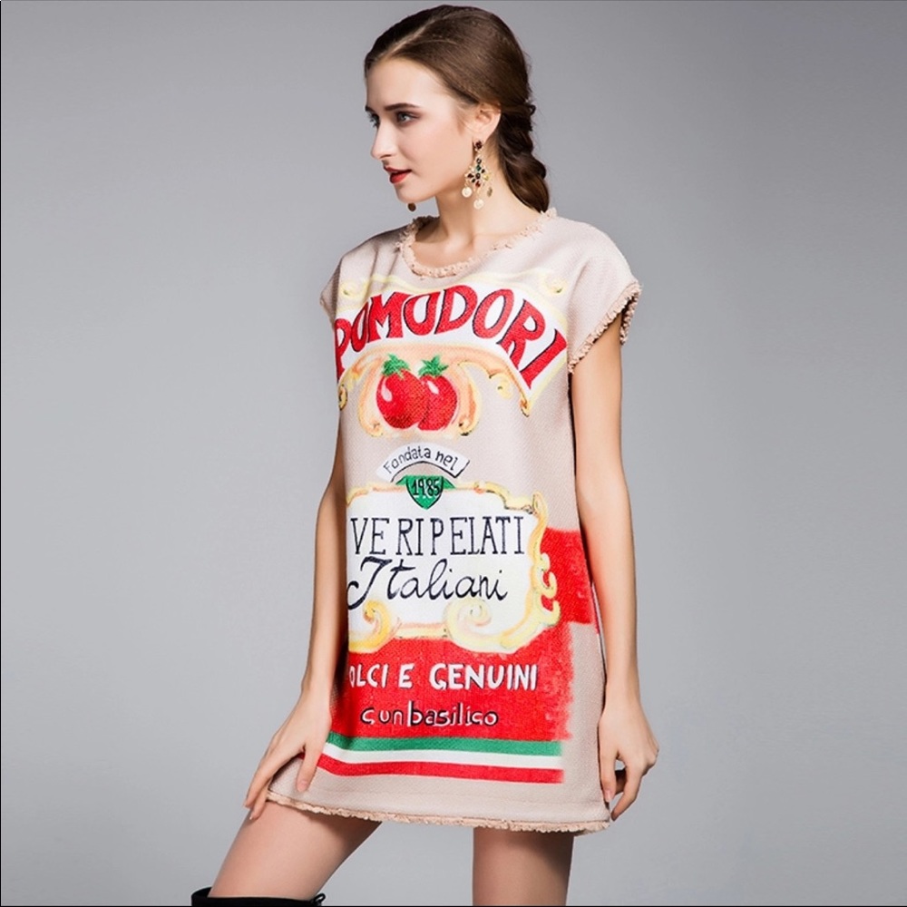 2017 RUNWAY MINI Italian Style Dress/Tunic