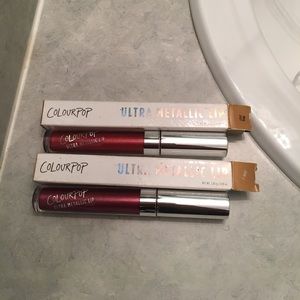 💄Like New Colourpop Metallic Lipsticks