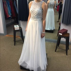 White PROM Dress