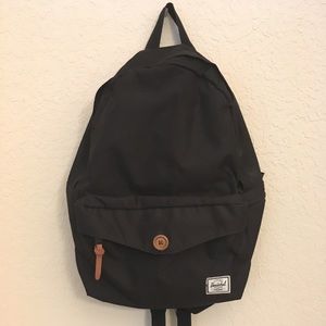 Black backpack by Herschel