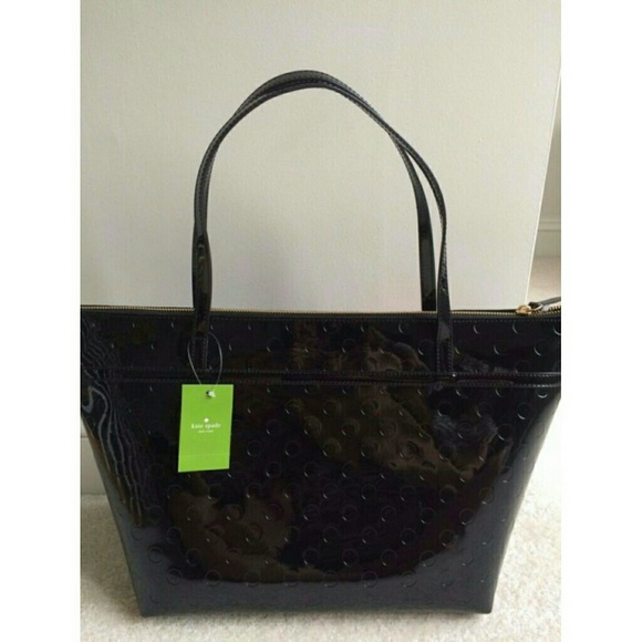 Kate spade black sophie tote NWT - Picture 2 of 4