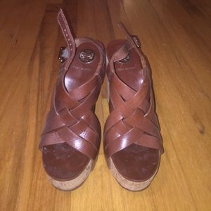 Tory Burch Wedge Heels - Size 7.5