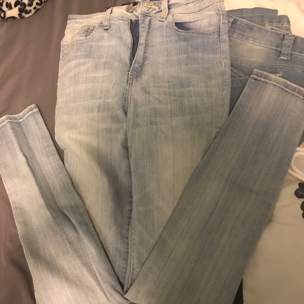 Highwaisted skinny jeans