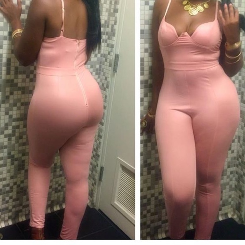Pink Jumpsuit
