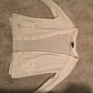 Cream sweater