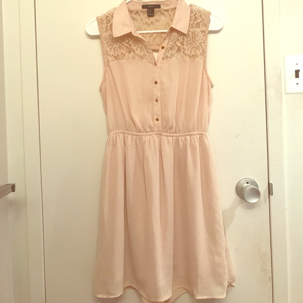 Nude dress
