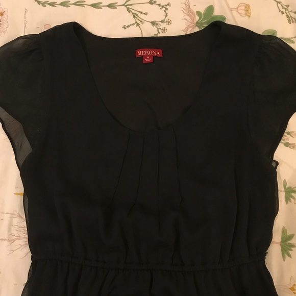 EUC Merona black dress - Picture 2 of 2