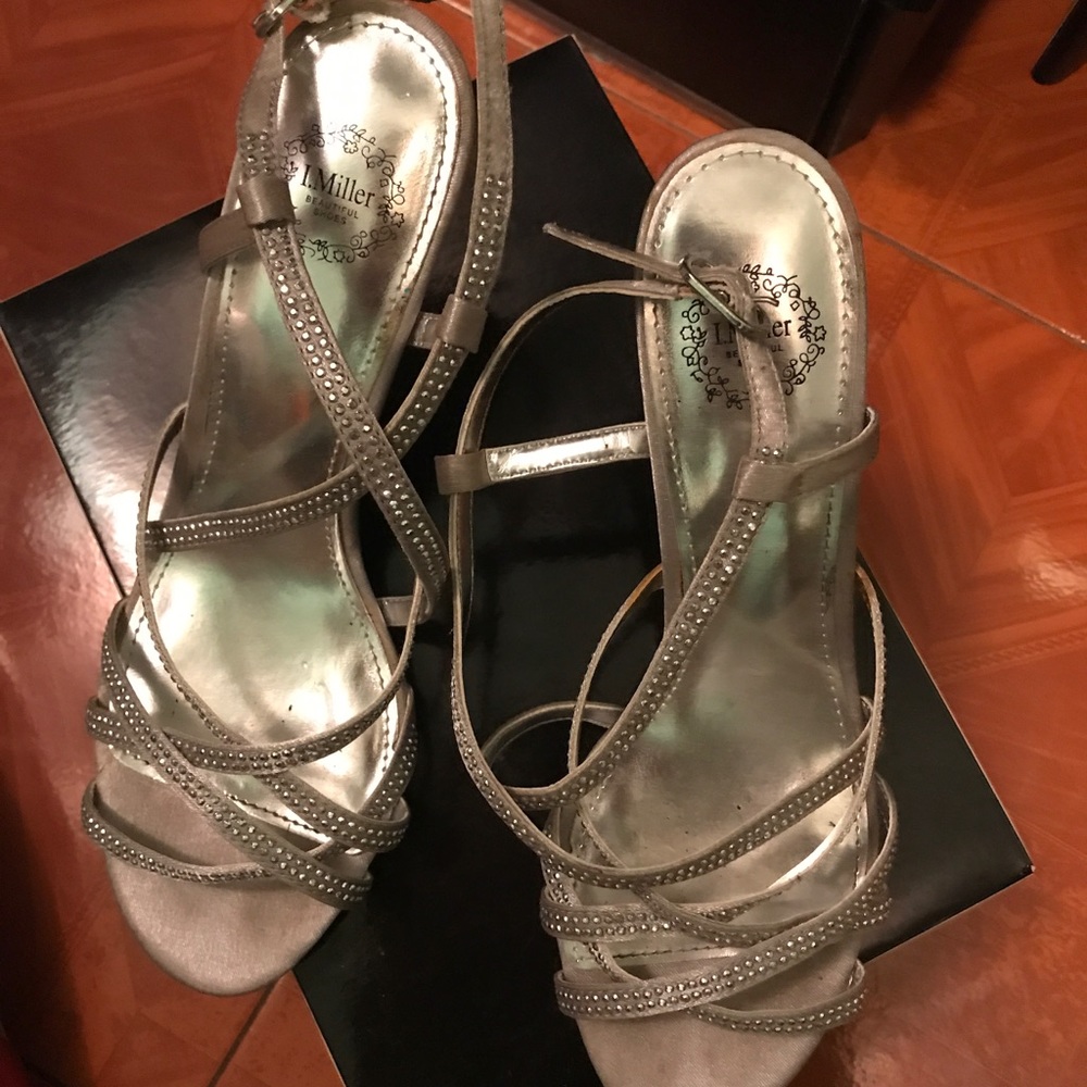 Silver heels