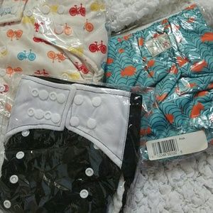 3 Lotus bums clothes diapers