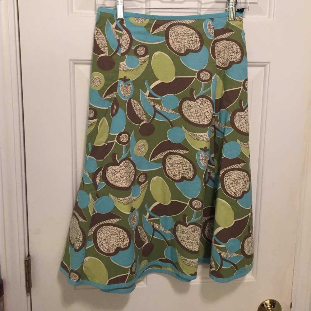 Boden apple skirt.