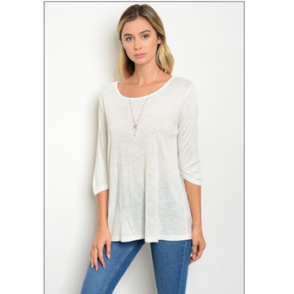 Cute Off white top