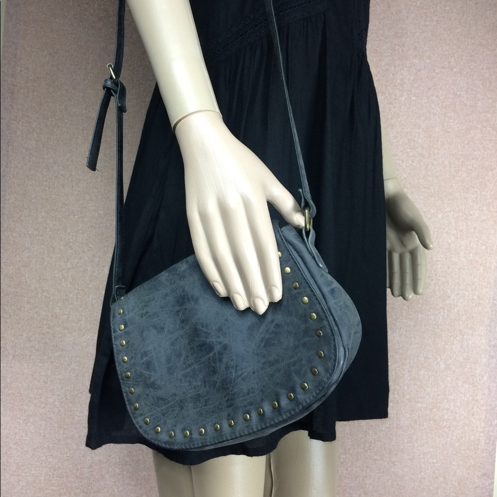 Fashion Grey Marble Faux leather bag