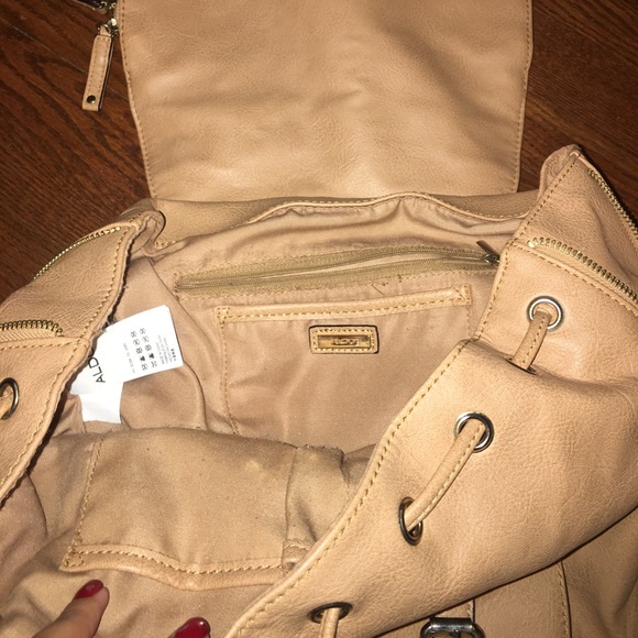 ALDO Leather Backpack - Picture 2 of 2