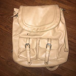 ALDO Leather Backpack