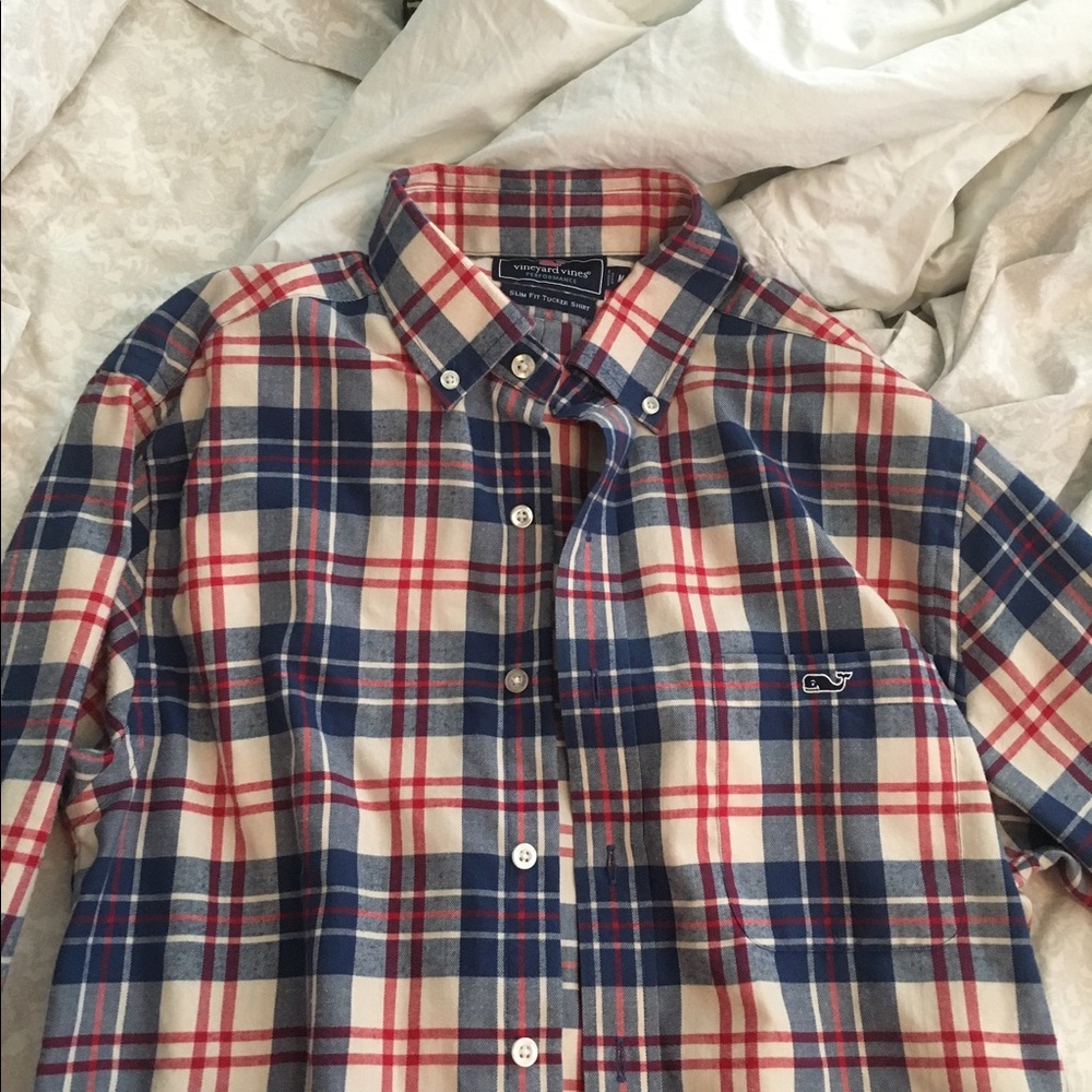 Men's vineyard vines slim fit performance flannel