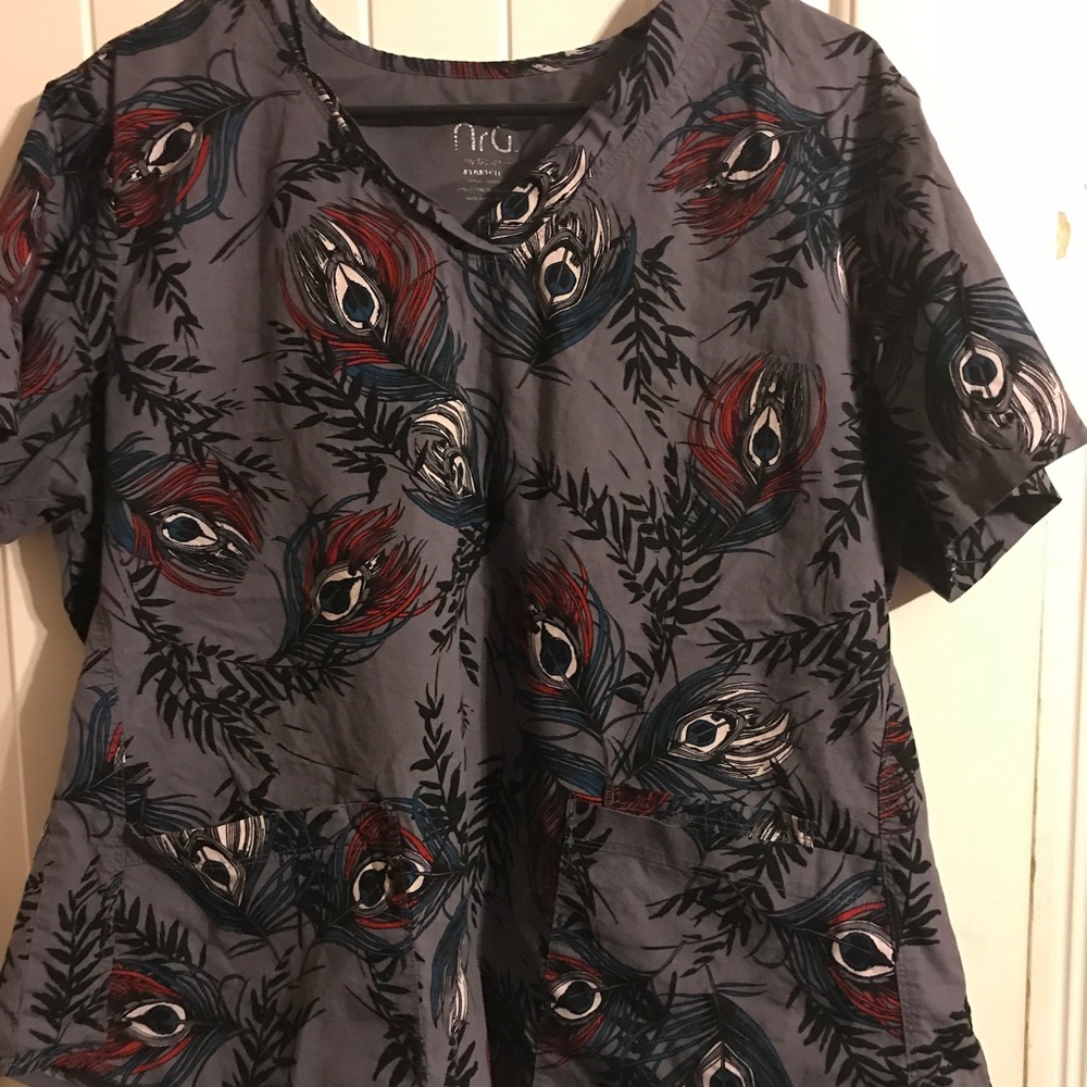 2XL Scrub Top
