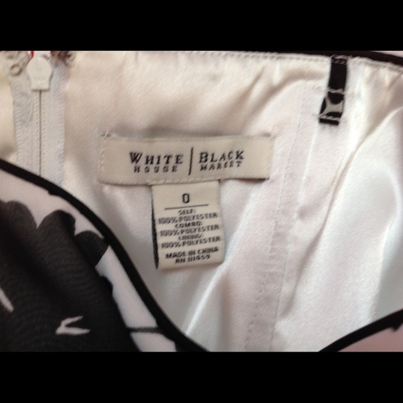 LAST $⬇️ NWOT WHBM Floral Dress Size 0 - Picture 5 of 5