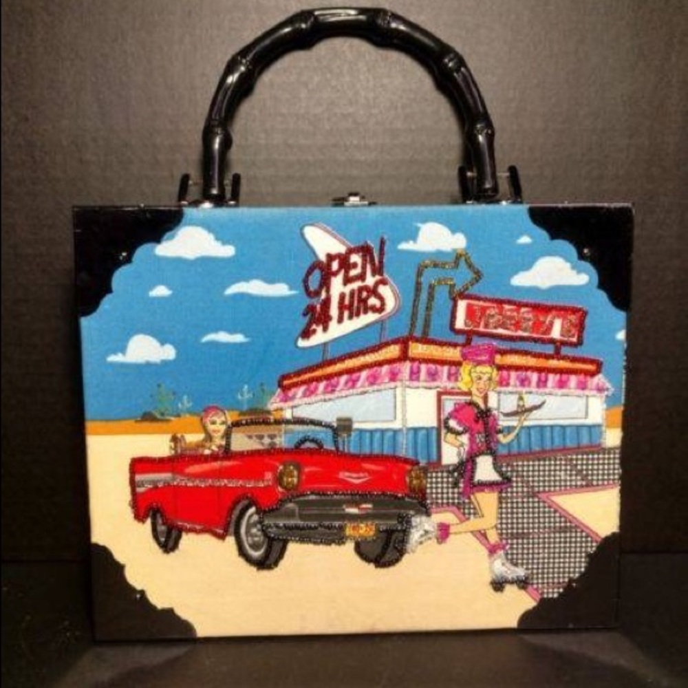 Choice Made Cigar Box Purse Jerrys Dinner Beaded