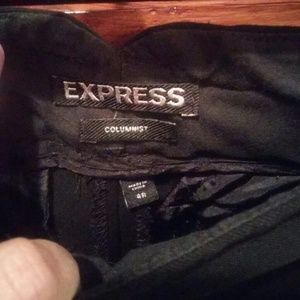 Black slacks from Express size 4 regular