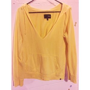 Hurley V neck hoodie