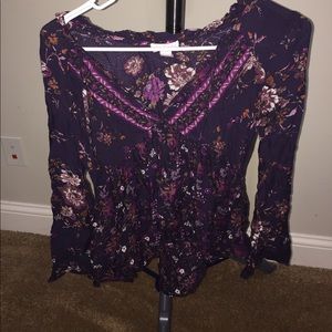 Purple Blouse- Full Tilt