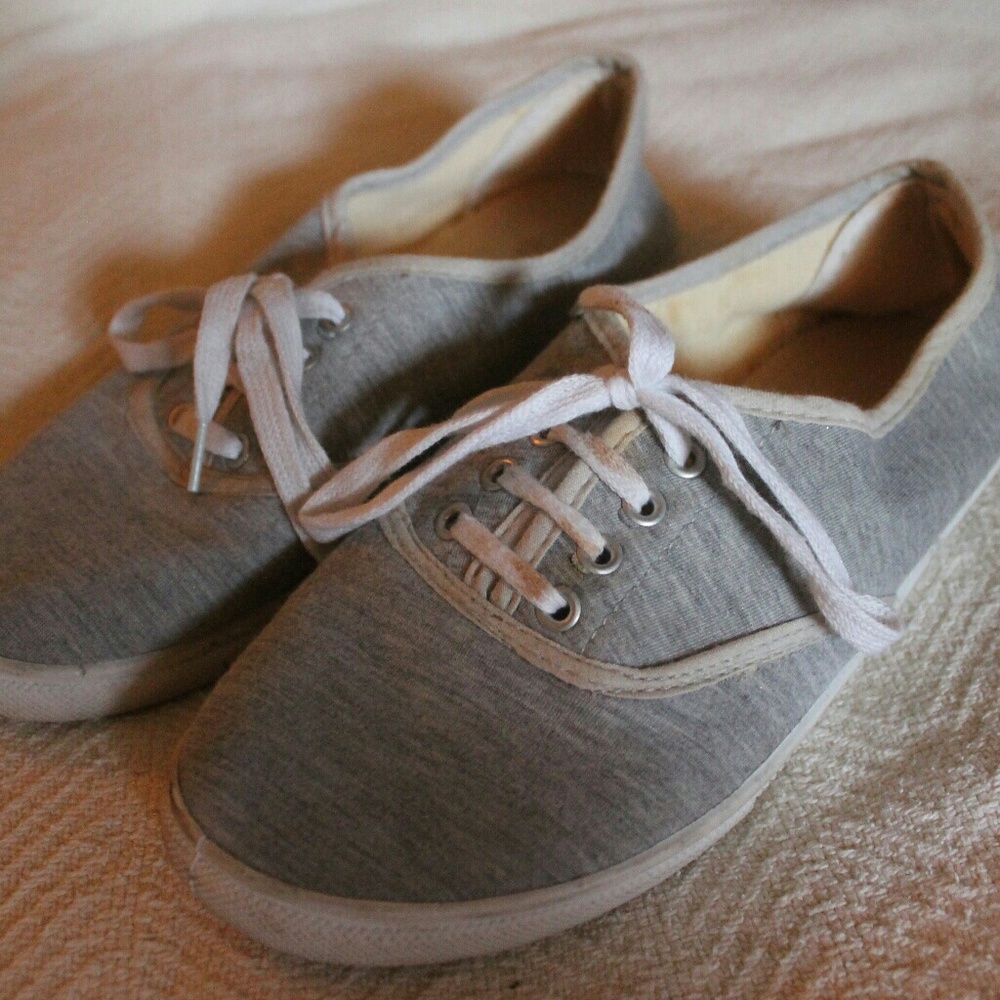 Comfy Heather Gray Sneakers