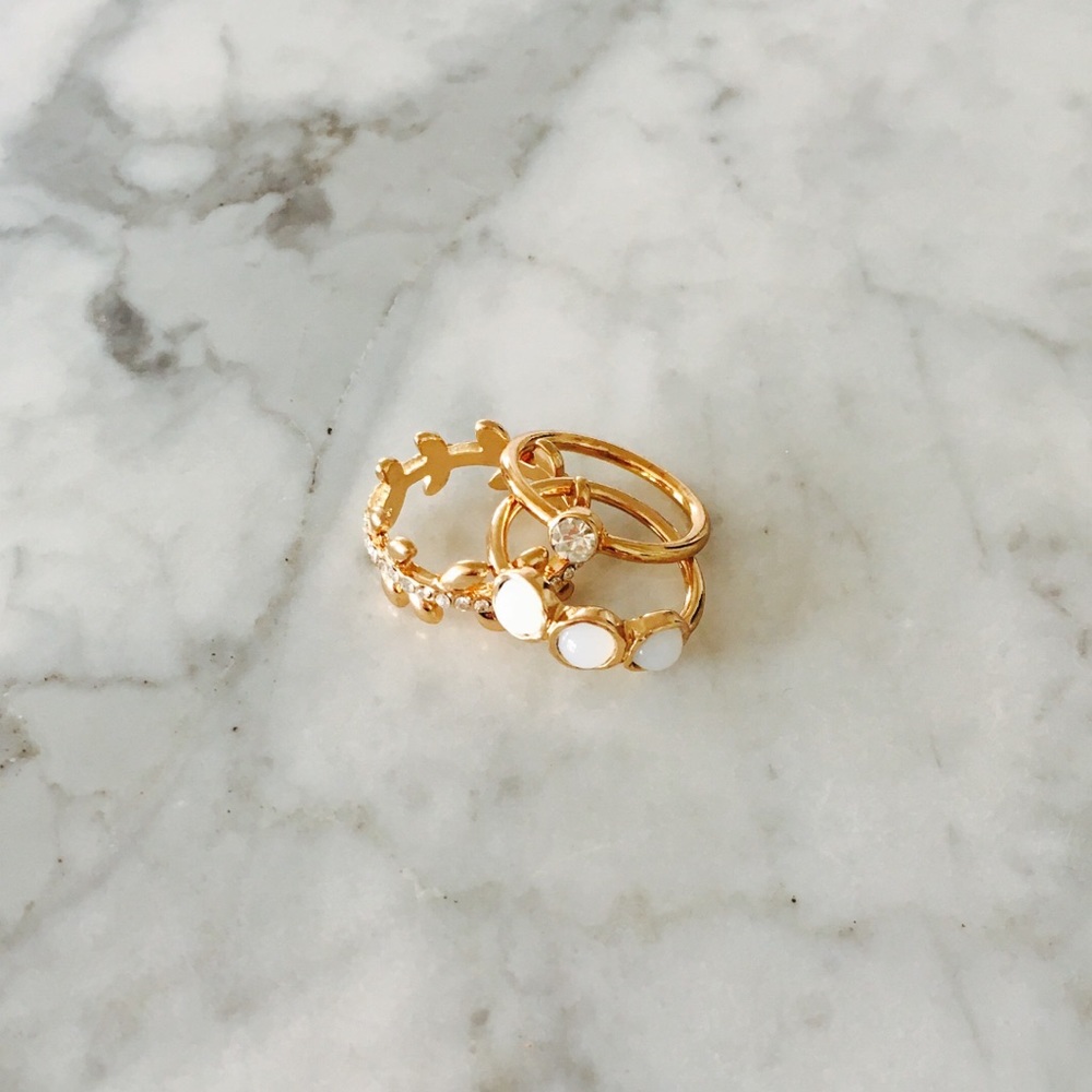 ⚜"Etherea" ll Three Ring Set ⚜