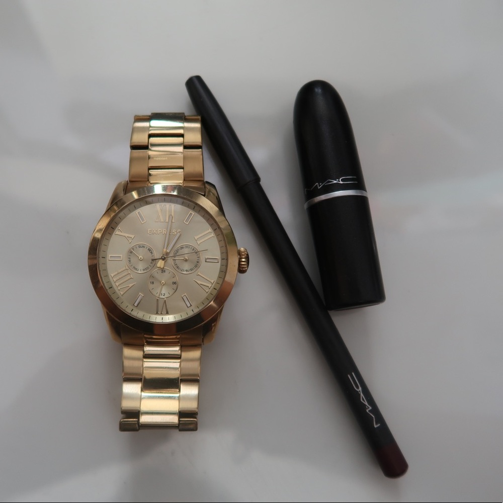 Express gold watch