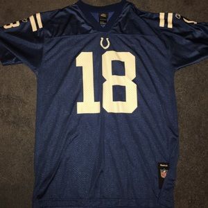 Peyton Manning Colts football jersey