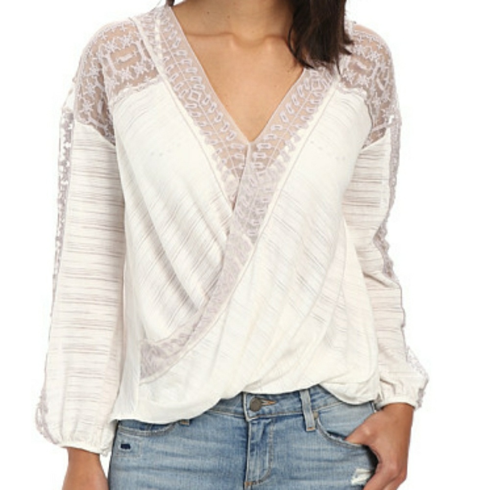 Free People Valley City Top - S