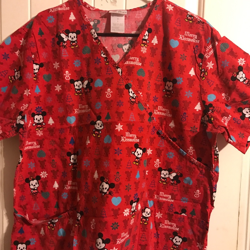 Disney Scrub Top