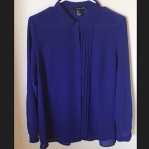 Forever 21 button up blouse