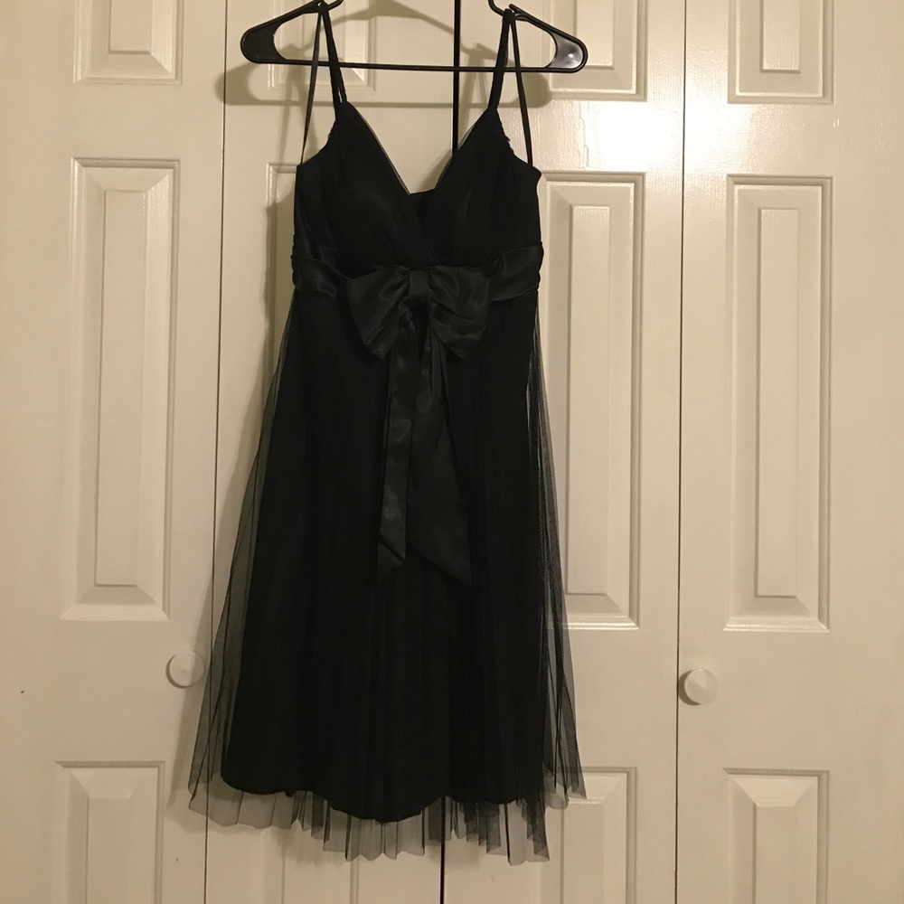 Short black dress