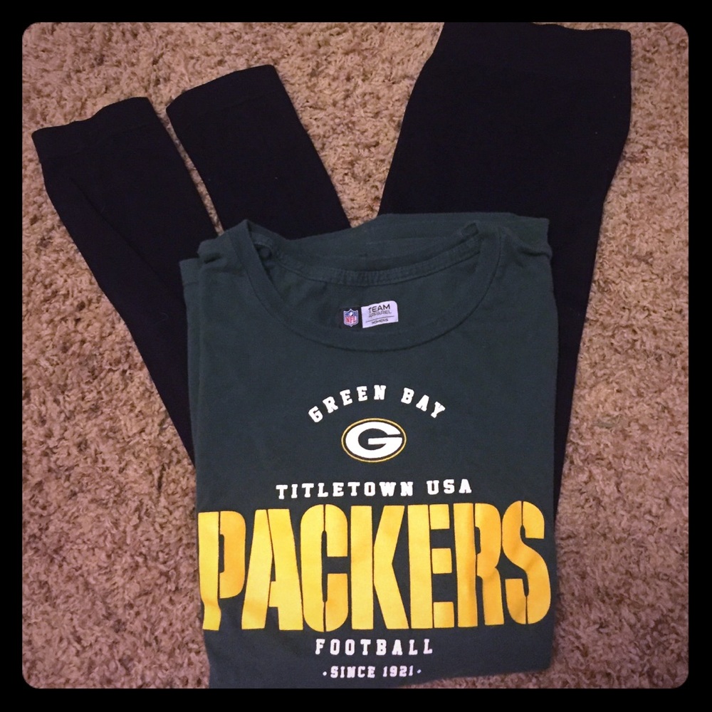 Green packers long sleeve shirt