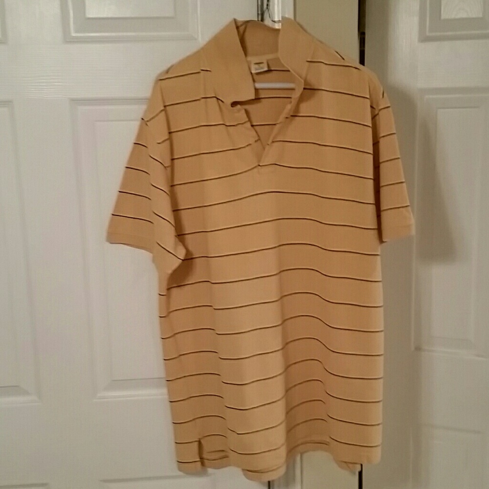 Old Navy Striped Polo Shirt Size XL