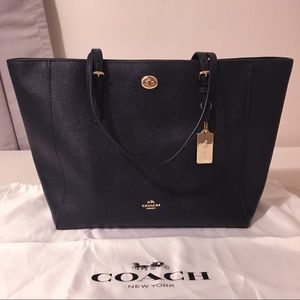 Coach Turnlock Tote