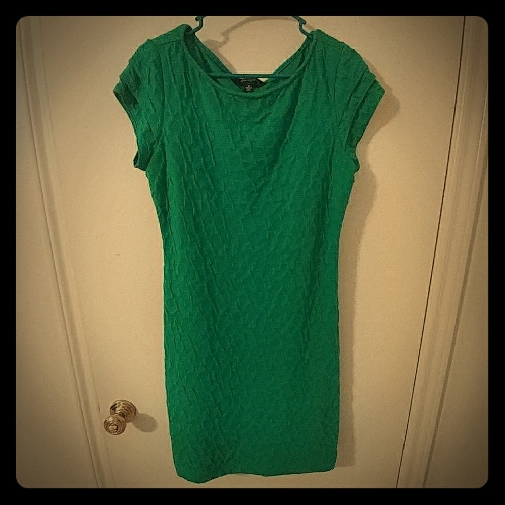 Kelly green sheath dress size 10
