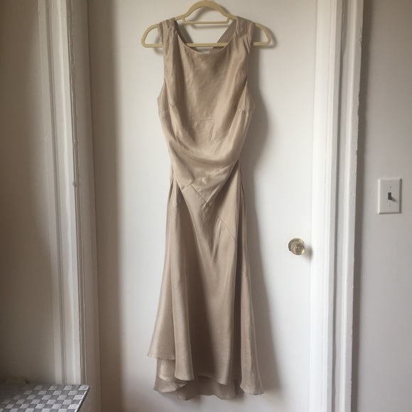 ❌ SOLD ❌ NWT Aritzia Babaton Lisette Silk Dress - Picture 2 of 8