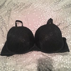 Lacy push up bra - plus size