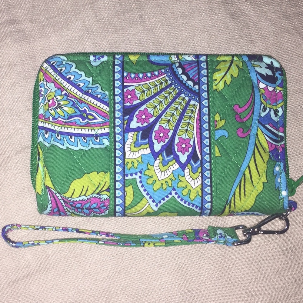 Vera Bradley Zip-Around wristlet