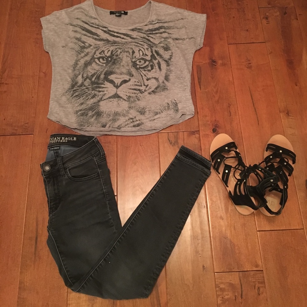 Tiger print shirt