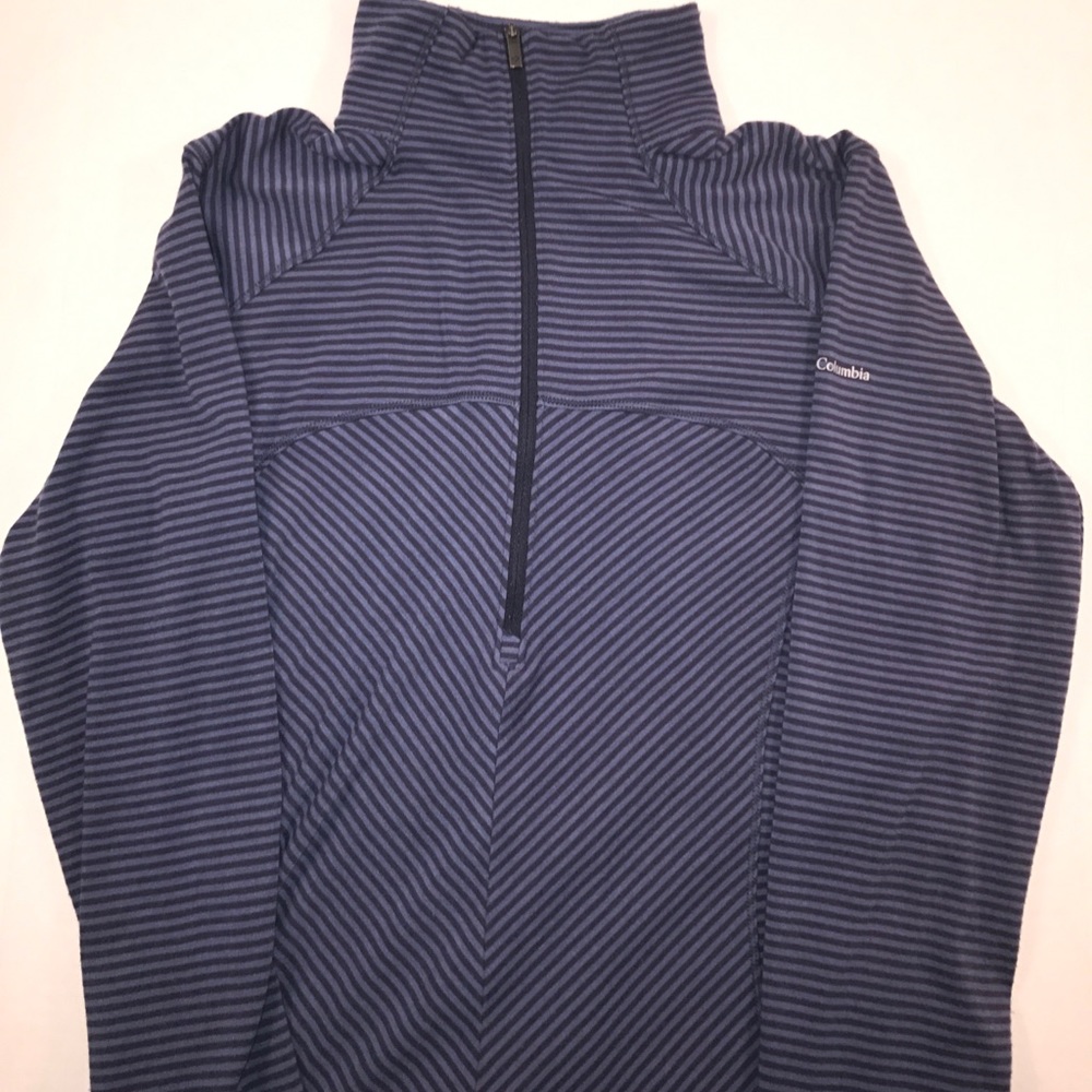 Striped Columbia Omni-wick Top