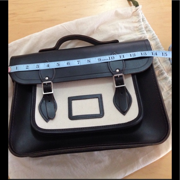 Cambridge satchel co. 14" dark brown batchel - Picture 6 of 6