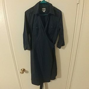 Converse one star wrap dress