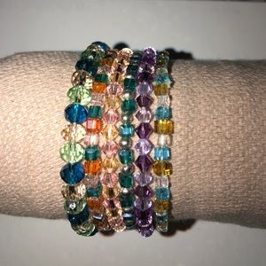 Beadnova crystal bracelets with custom beading